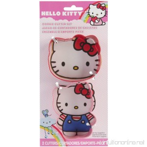 Wilton Hello Kitty 2-Piece Cookie Cutter Set - B0056IICFQ